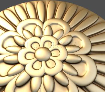 3D модель Многоуровневый цветок (STL)